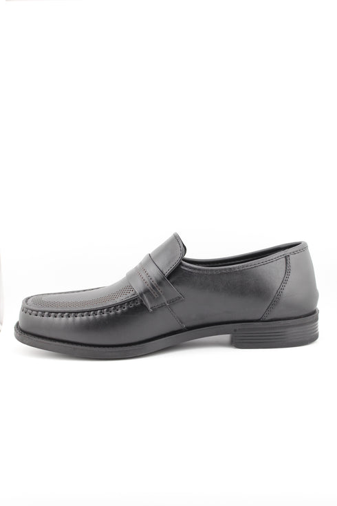 DFC Relax Men Perforated Leather Penny Loafers